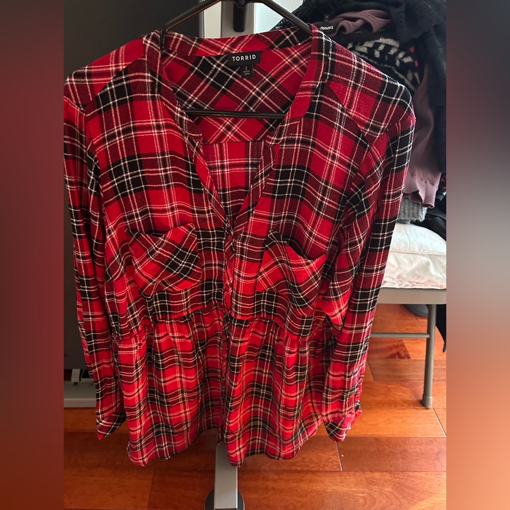 Torrid Plaid Shirt